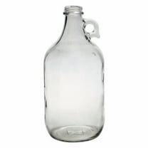Clear Flint 1/2 Gallon Glass Jug