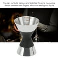 thumbnail image 4 of Campana Jigger, Acero Inoxidable Cóctel Doble Jigger Tiro Medida Jigger Doble Cara Cóctel Bell Jigger Con Escala, 4 of 7
