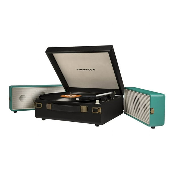 Crosley Snap CR6230A - Système Audio - portable - Turquoise/noir