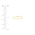thumbnail image 4 of 14kt Yellow Gold Women's 1mm Round Wire Stackable Ring, 4 of 4