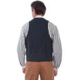 thumbnail image 2 of Scully Rangewear Men's Rangewear Frontier Canvas Vest Black XX-Large, 2 of 2