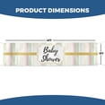 thumbnail image 5 of Baby Shower Banner Sign For Outdoor-Indoor Use 4x1 Ft Large Custom Banner and Signs with Hanging Rope Baby Shower Backdrop for Party Decor Oxford Cloth Sublimation Banner for Easy Hang, 5 of 5