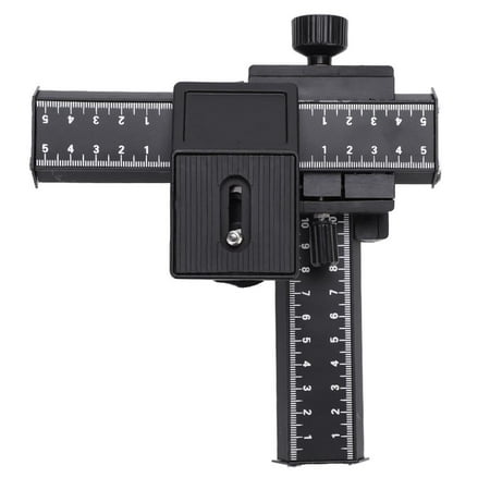 Macro Focusing Rail - Ashata 4 Way Macro Focusing Rail Slider with 1/4 Mounting Screw for Close-up Shooting, Macro Focusing Slider, Camera Rail Slider