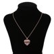 thumbnail image 1 of Bewildely Collar con colgante de letras Collar de corazón para mujer Collar de moda Collar con colgante de corazón para regalo del Día de la Madre Kits de decoración para fiestas Numero 3 Bewildely HA024733-03, 1 of 5