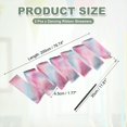 thumbnail image 2 of Uxcell 2 Pcs Dance Ribbons, 78.7 Inch Sparkly Gymnastics Ribbon Streamers with Black Wand for Gymnastics Artistic, Pink, 2 of 7