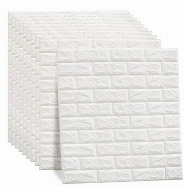 Paneles de pared decorativos Papel tapiz 3D autoadhesivo NikouMX panel de pared de ladrillo