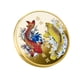 thumbnail image 2 of Moneda de la suerte Koi, monedas de desafío de carpa, regalos navideños, colección de insignias clásicas Multicolor, 2 of 9