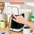 thumbnail image 3 of 12-Cup Programmable Coffee Maker with Touch Controls, Auto Brew Timer, Reusable Filter, Large Glass Carafe, Countertop Coffee Machine, 3 of 9