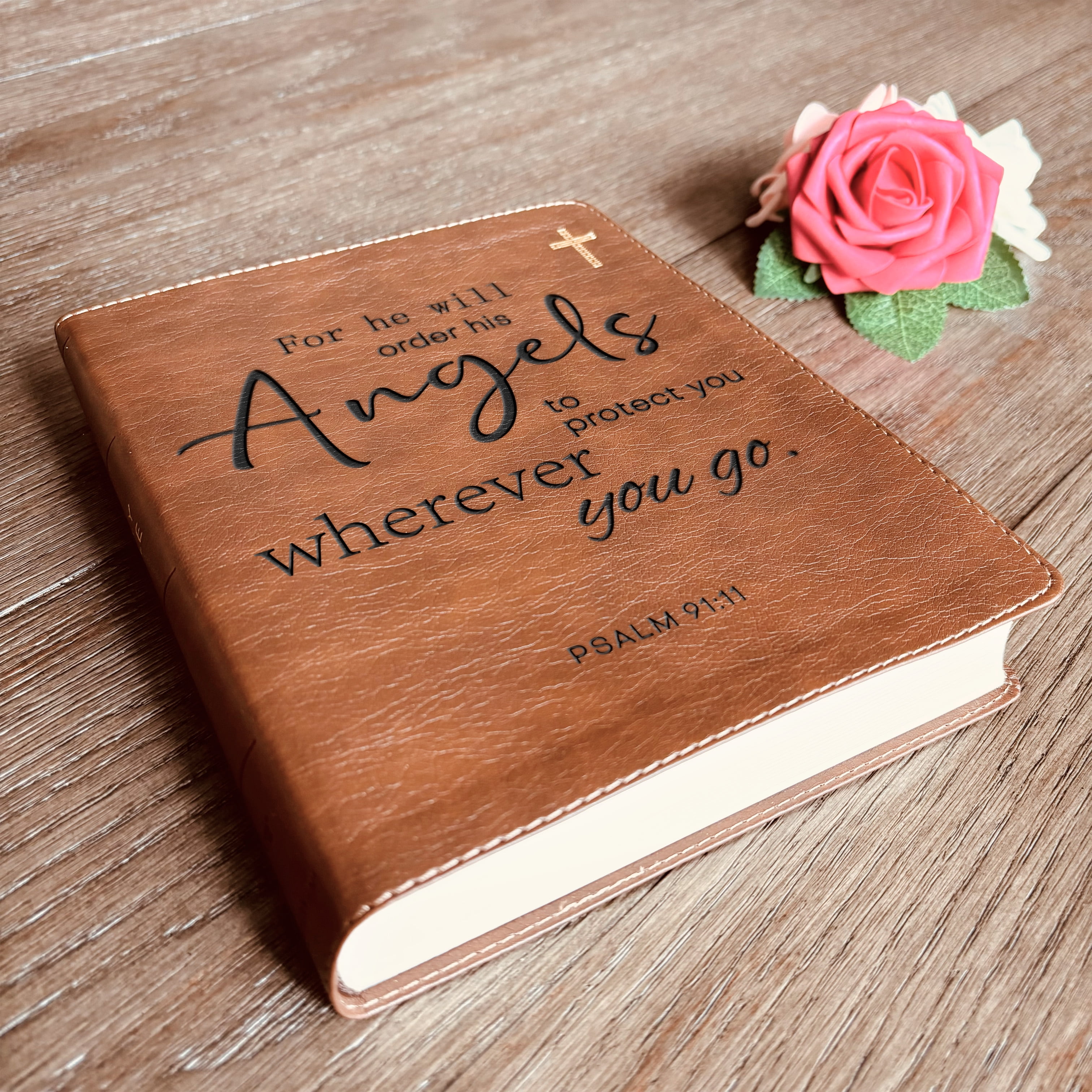 Custom NIV Bible, NIV Journaling Study Bible, Custom Engraved New International Version, Christian Gifts Baptism Gifts NIV Bible Women