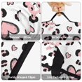 thumbnail image 6 of Pink and White Leopard Print Pattern Teens Toddler Nap Mat with Pillow, Sleeping Mat Bag for Preschool Daycare 60"x20", 6 of 6