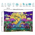 thumbnail image 1 of Prettyui Trippy Mushroom Tapestry Psychedelic Wall Hanging Blanket Room Decor Tapestry, 1 of 1