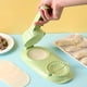 thumbnail image 1 of Utensilios de cocina, accesorios de cocina, máquina para hacer empanadillas 2 en 1 para prensar masa y hacer dumplings, herramienta para envasar masa para hacer pasteles y tartas, máquina de plástico, 1 of 6