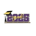 thumbnail image 2 of Moocorvic Graduation Decorations 2025 Wooden Graduation Signature Sign, Party Supplies Grad Signature Board with Grad Cap, 2 of 6