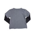 thumbnail image 2 of DX-xtreme - Little Boys Long Sleeve Top 32254-4T (charcoal happy feet), 2 of 3