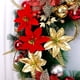 thumbnail image 4 of 1/5/10Pcs Christmas Flowers Glitter Artificial Poinsettia Xmas Tree Ornaments DIY Garlands Home Wedding Party Decorations Gifts, 4 of 5