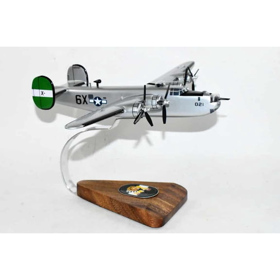 Lockheed Martin® (Consolidated) B-24L® Liberator®, 491st BG, 854 BS Suzanne,18" Mahogany Model