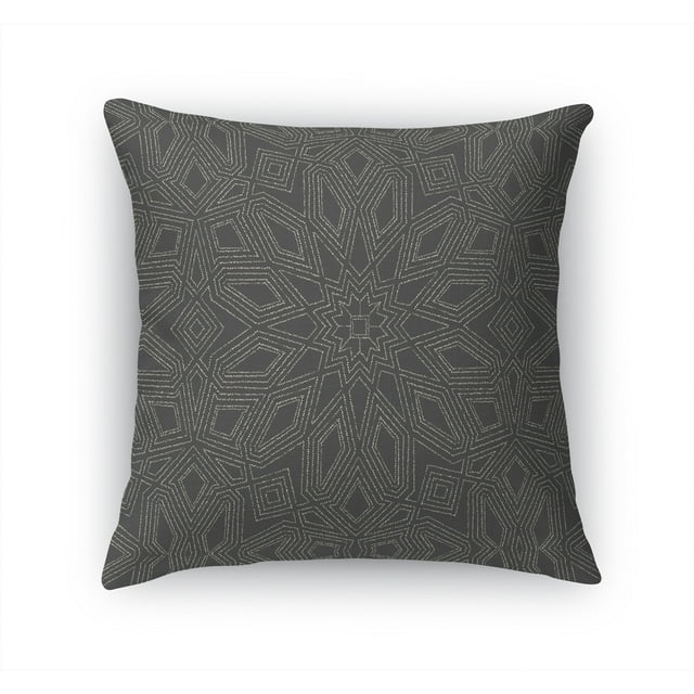 Olivia Charcoal Accent Pillow by Kavka Designs