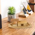 thumbnail image 4 of Miangastore Wooden Canoe Model Small Boat Desktop Boat Model Wooden Boat Model Adorn, 4 of 9