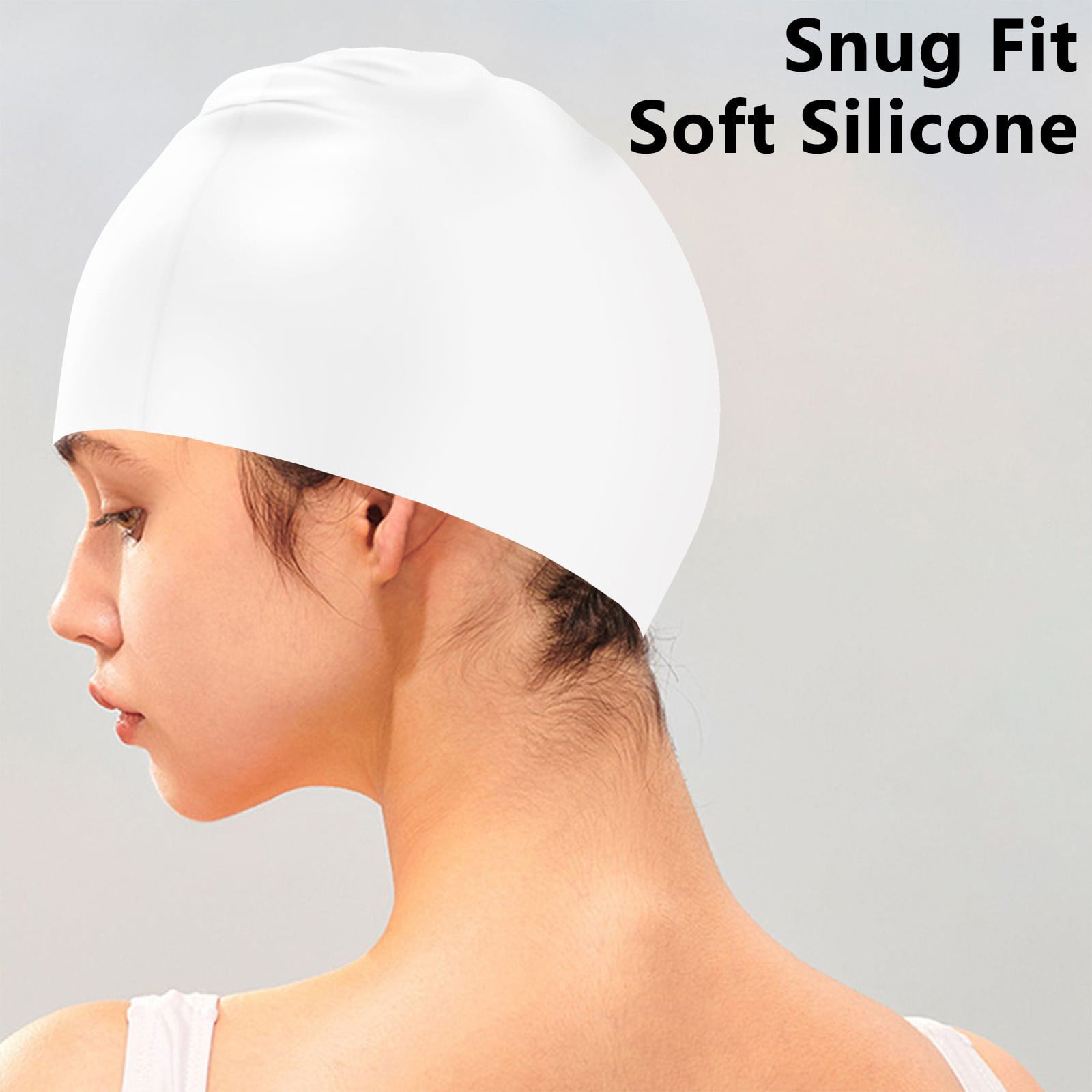 Bonnet De Bain étanche Bonnet De Bain 3D Protection Auditive - Étanche Pour Natation Homme Femme Enfant Protection Oreilles Natation