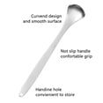 thumbnail image 4 of Stainless Steel Metal Tongue Scraper Cleaner, Rust Metal Dental Scraper with Handy Carrying Store Case(3pcs Sliver), 4 of 7