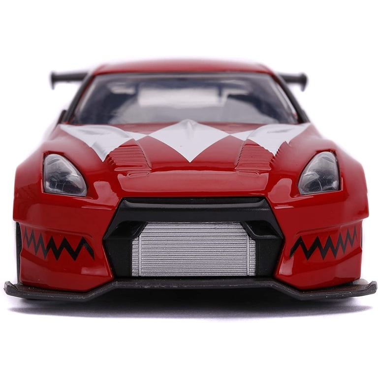 Jada Toys, 2009 Nissan GT-R R35 Diecast Model Car, Red Ranger