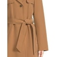 Time and Tru Women's Belted Trench Coat, Sizes XS3X