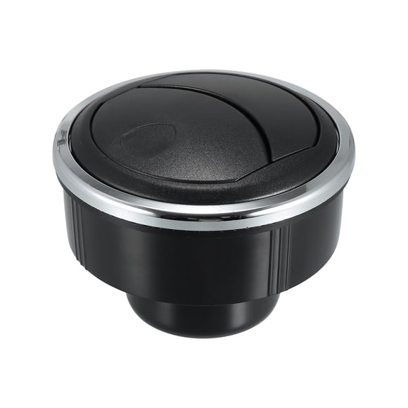 Unique Bargains Auto Car Rotating Round AC Air Outlet Vent Louvered Dashboard Electroplate Knob for RV Bus Boat Yacht 84mm 70mm 47mm