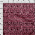 thumbnail image 2 of oneOone Rayon Pink Fabric Animal Skin Sewing Craft Projects Fabric Prints By Yard 56 Inch Wide-2Y3, 2 of 5