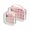 Flowers Pink Bloom, variant on Clear Makeup Bags with Handle Large Opening 2 Pack Set Toiletry Bag Quart Size Bag, for Women Man Traveling Travel Essentials, Toiletries and Other. Valentine's Pink Roses Bloom