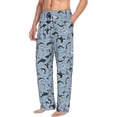 thumbnail image 6 of Naloa Dolphins Pajama Pants Men, PJ Bottoms, Sleep & Lounge Pants-Large, 6 of 6