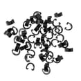 thumbnail image 2 of 50 Piezas de Bridas para Cables, Hebillas de Cuerda, Enrutamiento de Cables de , Hebilla de Clip en Cola Clips en C, 2 of 7