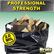 Brute Super Tuff Contractor Trash Bags, 45 Gallon, 20 Bags