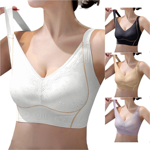 Womens Rosy Lift Bras Push Up Full Coverage Custom Bust Shaping Bra Wireless Comfy Soft Bralettes for Seniors 2026