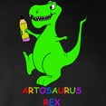 thumbnail image 3 of CafePress - Artosaurus Rex Long Sleeve Dark T Shirt - Long Sleeve Dark T-Shirt, 3 of 4