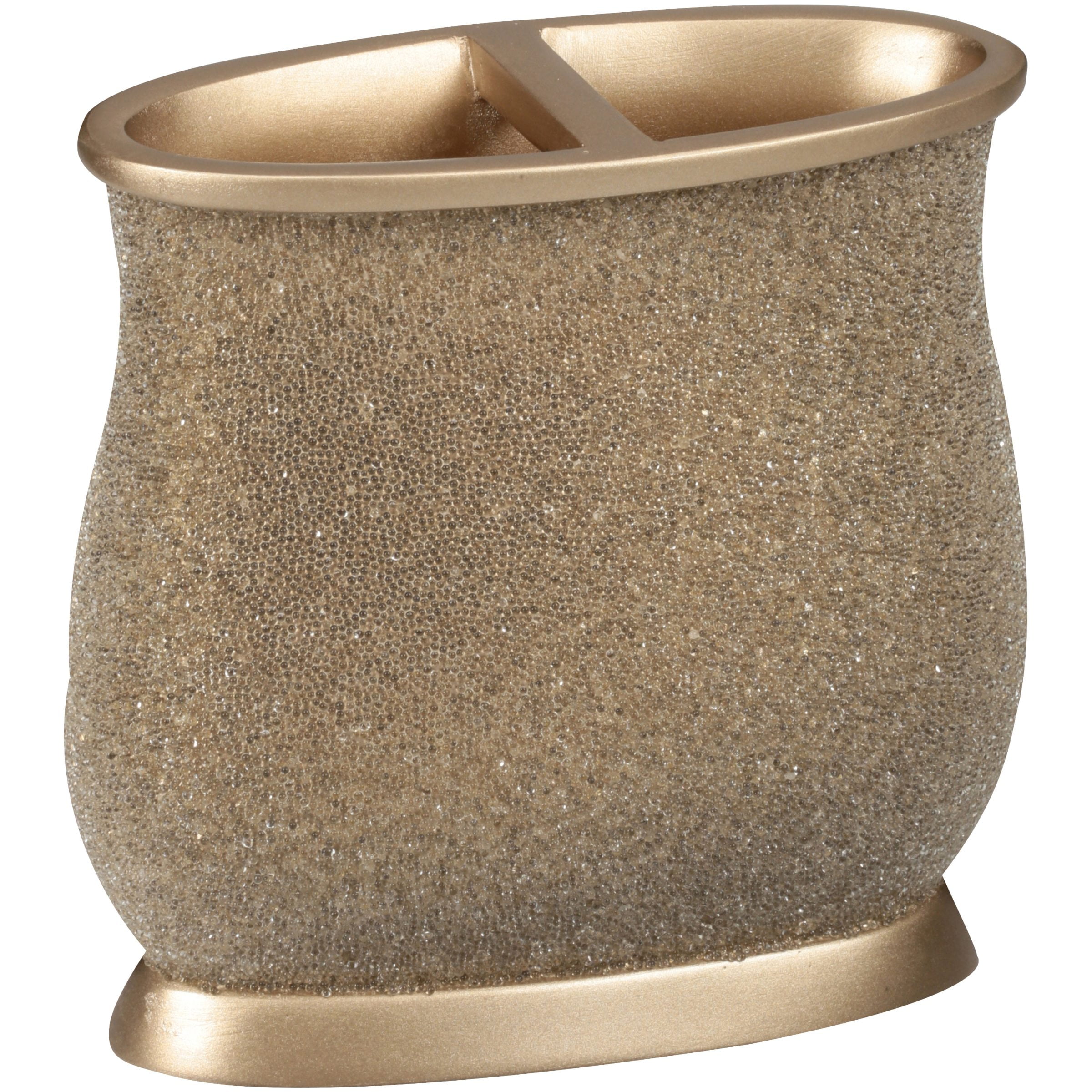Better Homes and Gardens Red Jacobean Resin Toothbrush Holder in Gold by Wal-Mart Stores, Inc.