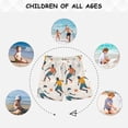 thumbnail image 6 of Soccer Players Playing Soccer Boys' Swim Trunks Board Shorts Beach Pants Bathing Bottoms S, 6 of 8