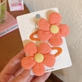 thumbnail image 2 of 2 Pair Headwear Girl Side Clips Little Girl Hairpins Children's Hair Accessories Cute Hair Clip Head Accessories, 2 of 6