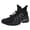 Black, variant on NOKIO Men's Hiking Shoes Hight Toe Knit Sneakers Comfortable Non-S๐
ip ๐ซa๐ผe Up Athlet๐c Shoes Outdoor Activities Sports Shoes for Trailing Tre๐๐ing Camping Climbing Mens B๐๐๐ก๐