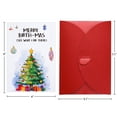 thumbnail image 7 of WaaHome Funny Merry Christmas and Happy Birthday Card December Birthday Gift Card for Kids Women Men, Xmas Bday Card Holiday Birthday Greeting Cards with Envelope, 7 of 7