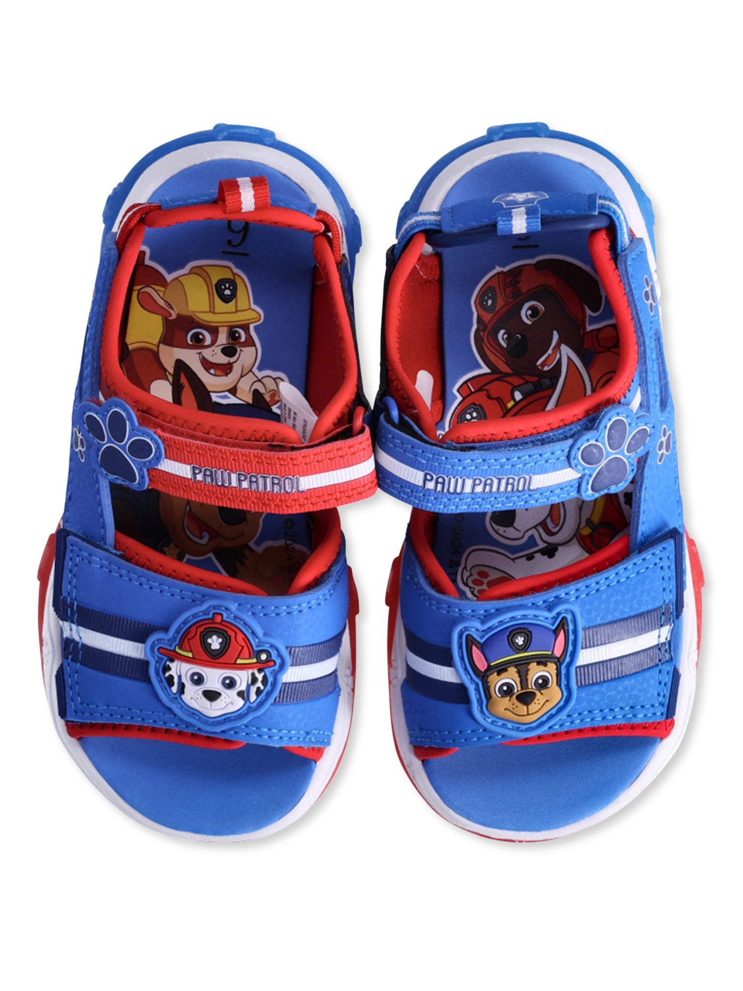 Paw Patrol Brandclub Paw Patrol Toddler Boys Light Up Sandals