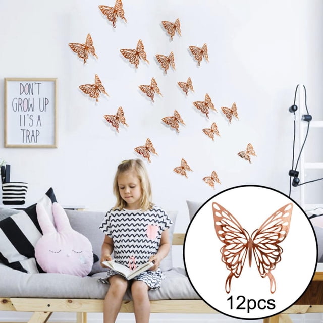 SDNall Hollow Wall Stickers Home Decor Cardboard Wall Stickers