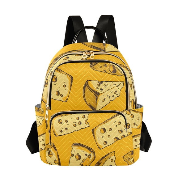 Cheeses Full Travel Laptop Backpack Casual Daypack Lightweight Bookbag Compartment for Business