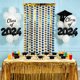 thumbnail image 5 of Class Of 2026 Graduation Foil Fringe Curtains Party Streamer Supplies For Senior Grad Party Wall Door Decor For 2026 Graduation Decoration, 5 of 6