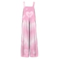 thumbnail image 5 of Fgvctg Valentine's Day Womens Jumpsuit Wide Leg Pant Date Night Spaghetti Straps Romantic Love Heart Graphic Jumpsuit Sleeveless Bib Overalls Sprimg Romper Clothes With Pockets Light pink XL, 5 of 5