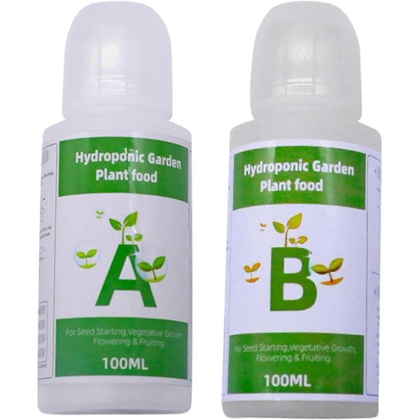 1-3sets General Hydroponics Nutrient A And B For Plants Flowers Vegetable Fruit Hydroponic Soilless Culture Plant Food Solution