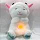 thumbnail image 5 of Muñeco de peluche de bebé, oso de respiración, compañero de juegos relajante para recién nacido, juguete de nutria, música para dormir, muñeca ligera con sonido, regalo, 5 of 5