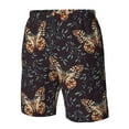 thumbnail image 4 of Logiee Butterfly1 Print Mens Swim Trunks Quick Dry Board Shorts,Breathable Hawaii Beach Shorts Swimwear Bathing Suits-Medium, 4 of 6