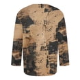thumbnail image 3 of Styesk T-Shirts pour Homme Hommes Imprimé Col Rond Décontracté Mode Manches Courtes Chemisiers Col Rond Chemises, 3 of 4