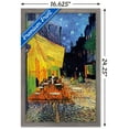 thumbnail image 5 of Cafe Terrace at Night by Vincent van Gogh Wall Poster, 14.725" x 22.375", Framed, 5 of 5