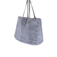 thumbnail image 1 of Luxe Faux Fur 676685047885 Faux Fur Handbag - Grey, 1 of 3